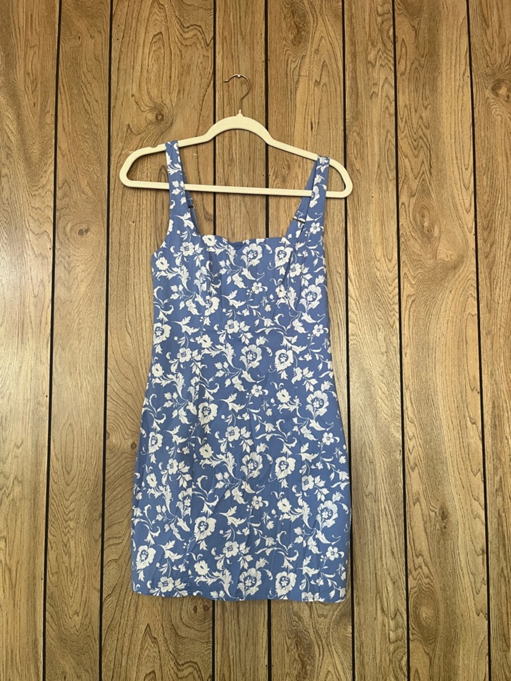 Abercrombie Blue Floral Sundress